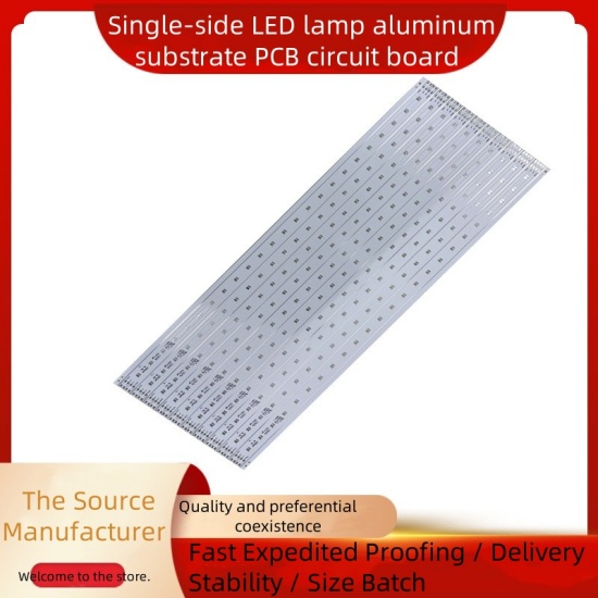 Single-side LED lamp aluminum substrate PCB circuit board 