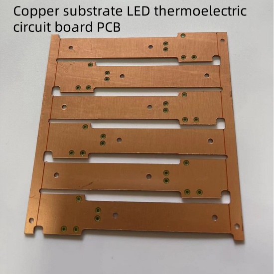 Copper substrate LED thermoelectric circuit board PCB 