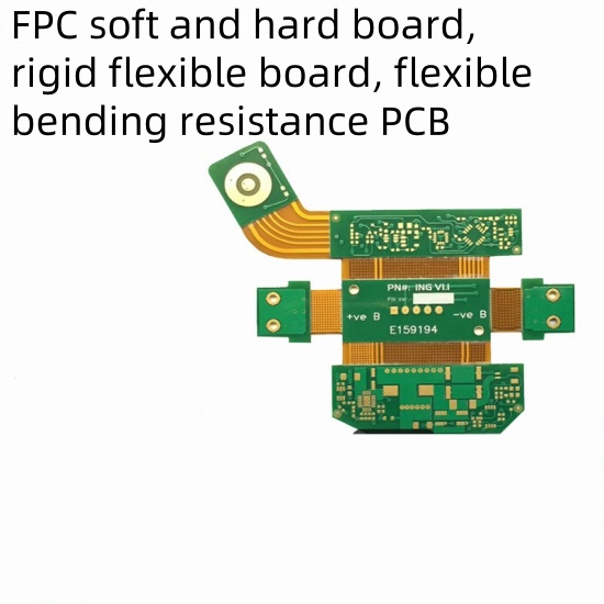  FPC soft and hard board, rigid flexible board, flexible bending resistance PCB 