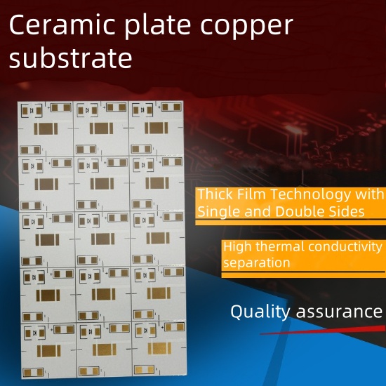 Ceramic plate copper substrate 
