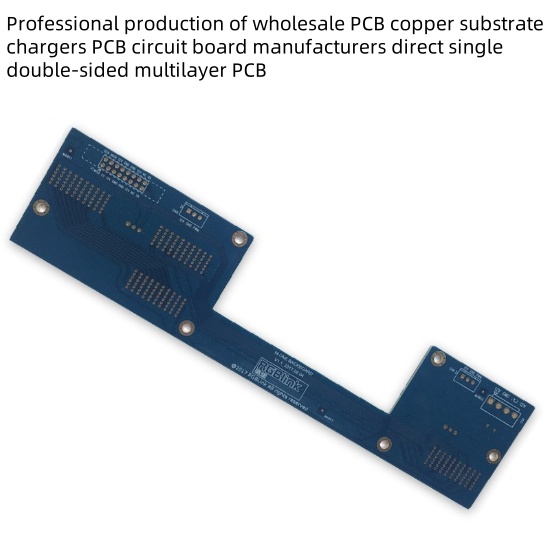 Professional production of wholesale PCB copper substrate chargers PCB circuit board manufacturers direct single double-sided multilayer PCB 