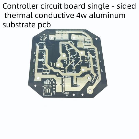 Controller circuit board single - sided thermal conductive 4w aluminum substrate pcb 