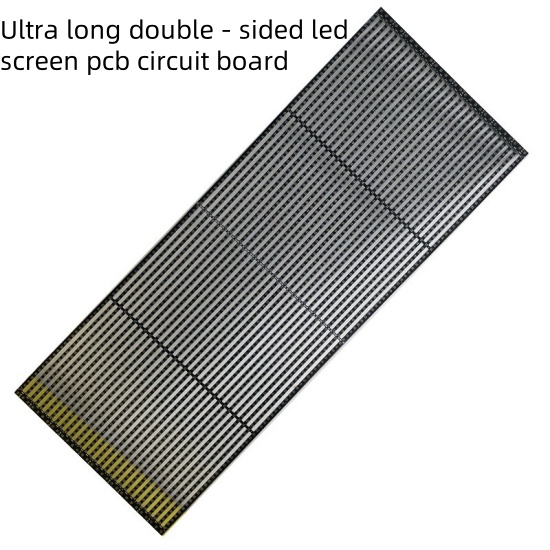 Ultra long double - sided led screen pcb circuit board 