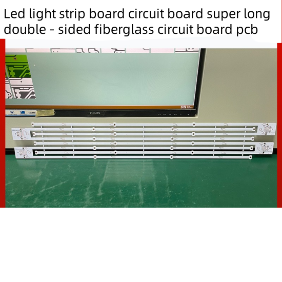 Led light strip board circuit board super long double - sided fiberglass circuit board pcb 